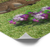 Eenhoorn en vrienden Fantasy Horse Art Poster (Hoek)