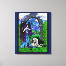 Eenhoorn Engel Meisje Vrouw Dragon