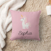 Eenhoorn, Fairy, Magic – Aangepaste naam Kussen (Deken)