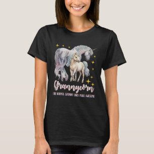 Eenhoorn Fan Grootmaan Oma Moederdag Grann T-shirt