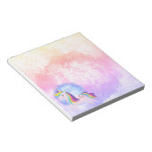 Eenhoorn Fantasy Magische Wereld Notitieblok (Schuin)