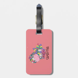 Eenhoorn Feest Roze Bagage Label