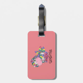Eenhoorn Feest Roze Bagage Label