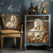 Eenhoorn Floral Meadow Fantasy Art Upcycling Tissuepapier