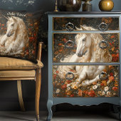 Eenhoorn Floral Meadow Fantasy Art Upcycling Tissuepapier