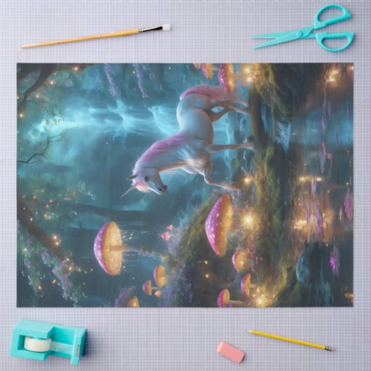 Eenhoorn Forest Tissue Paper Tissuepapier (Craft)