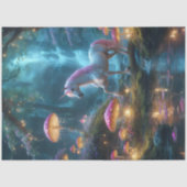 Eenhoorn Forest Tissue Paper Tissuepapier (Voorkant)