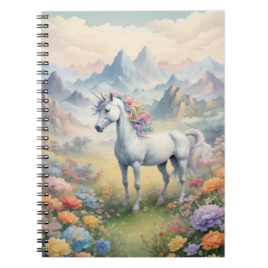 Eenhoorn Foto Notitieboek (Voorkant)