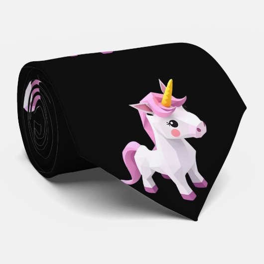 Eenhoorn Fun Suit Stropdas (Opgerold)
