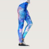 Eenhoorn Galaxy Night Sky Print Leggings (Rechts)