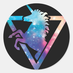 Eenhoorn Galaxy Sticker