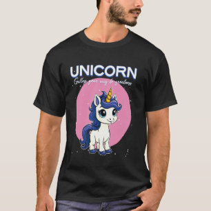 Eenhoorn galoppeer je weg naar grootheid Eenhoorn  T-shirt