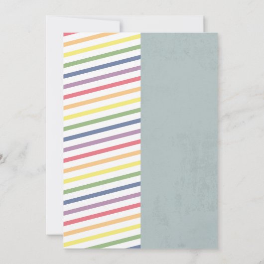 Eenhoorn & Gaming Gezamenlijke Jongen Meisje Verja Kaart (Achterkant)