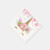 Eenhoorn Gezicht Eenhoorn Papier Servetten (Hoek)