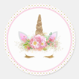 Eenhoorn Gezicht Stickers