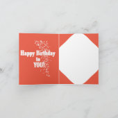 Eenhoorn gezicht verjaardag Sjabloon (Binnen)