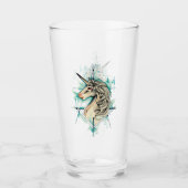 Eenhoorn Glas (Voorkant)