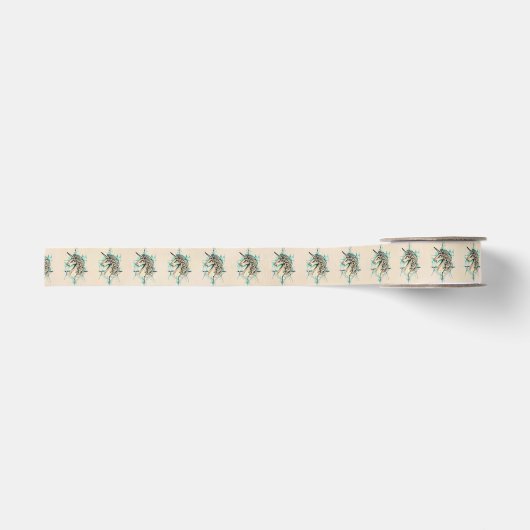 Eenhoorn Grosgrain Lint (Voorkant)