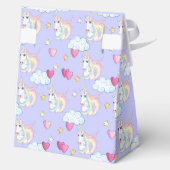 eenhoorn gunstbox bedankdoosjes (Achterkant)