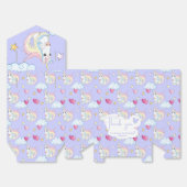 eenhoorn gunstbox bedankdoosjes (Ongevouwen)