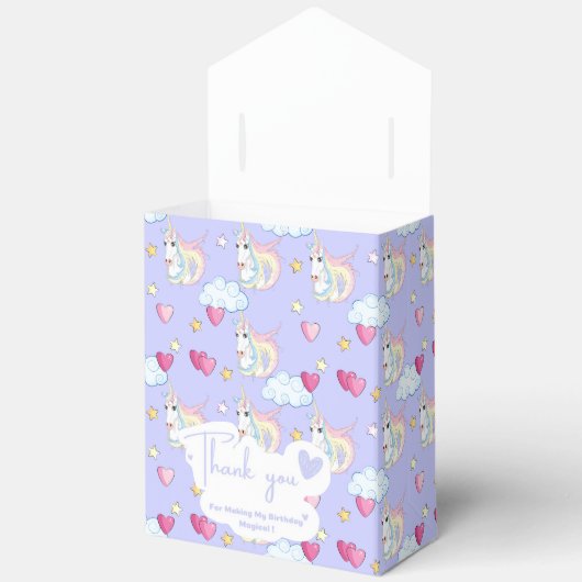 eenhoorn gunstbox bedankdoosjes (Open)