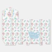 eenhoorn gunstbox bedankdoosjes (Ongevouwen)