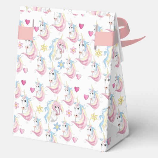 eenhoorn gunstbox bedankdoosjes (Achterkant)