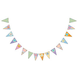 Eenhoorn Happy Birthday Banner