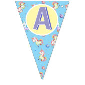 Eenhoorn Happy Birthday Banner (Derde vlag)