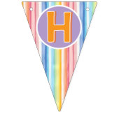 Eenhoorn Happy Birthday Banner (Tweede vlag)