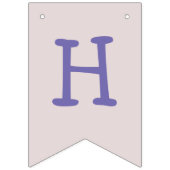 Eenhoorn Happy Birthday Bunting Flag Banner (Tweede vlag)