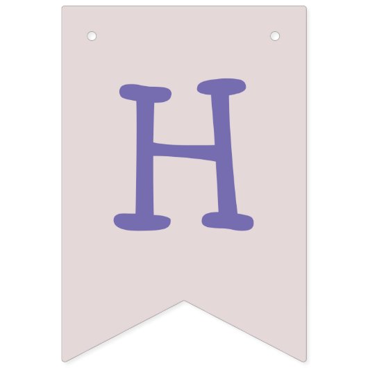 Eenhoorn Happy Birthday Bunting Flag Banner (Tweede vlag)