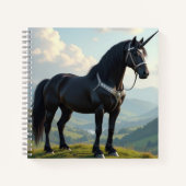 Eenhoorn Hardcover Notitieboek (Voorkant)