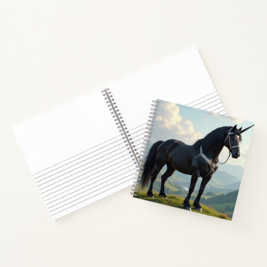 Eenhoorn Hardcover Notitieboek (Binnen)