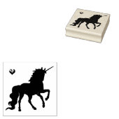 Eenhoorn & Hart Rubberstempel (Gestempeld)