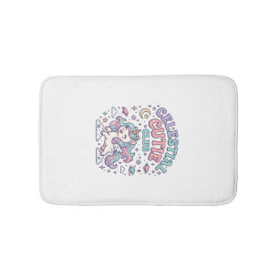 Eenhoorn Hemels Mutsy Club Retro Stijl Product G Badmat