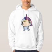 eenhoorn hoodie (Voorkant)