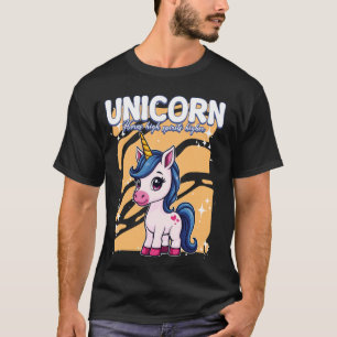 Eenhoorn Hoorns Hoge Geest Hoger Eenhoorn T-shirt