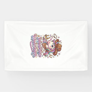 Eenhoorn Howdy Eenhoorn Cadeau Idee Sticker en Shi Spandoek