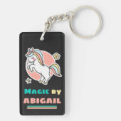 Eenhoorn - I Do Magic - Magic beroemd gemaakt door Sleutelhanger (achterkant)