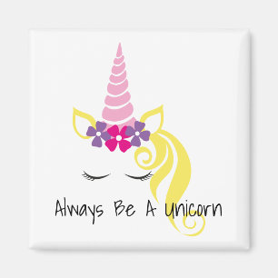 Eenhoorn ijskast magneet