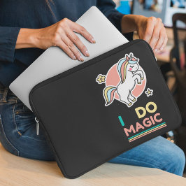 Eenhoorn - Ik doe magie Laptop Sleeve
