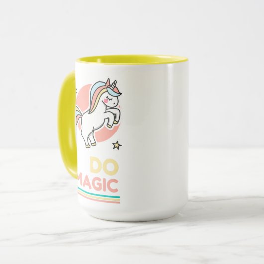 Eenhoorn - Ik doe magie Mok (Voorkant links)