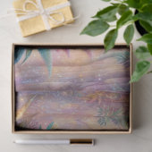 Eenhoorn in betoverd bloemenbos Decoupage Tissuepapier (Geschenk)