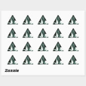 Eenhoorn in de diepe Bossen Sticker (Vel)