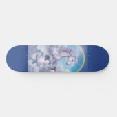 Eenhoorn in de Wolken Persoonlijk Skateboard (Horizontaal)