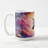 Eenhoorn in een levendig fantasiebos koffiemok (Links)