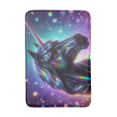 Eenhoorn in een magische sprankelende achtergrond badmat (Voorkant Verticaal)