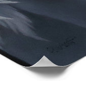 Eenhoorn in het Moonlight Poster (Hoek)