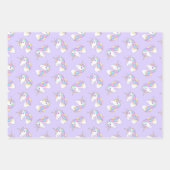 Eenhoorn Inpakpapier, Mythische Cadeauverpakking Inpakpapier Vel (Voorkant 2)
